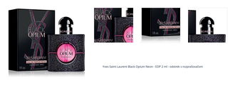 Yves Saint Laurent Black Opium Neon - EDP 2 ml - odstrek s rozprašovačom 1