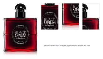 Yves Saint Laurent Black Opium Over Red parfumovaná voda pre ženy 50 ml 1