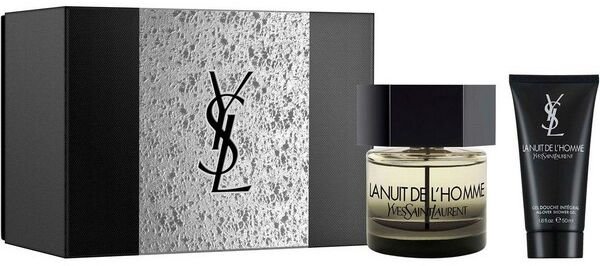 Yves Saint Laurent La Nuit De L` Homme - EDT 60 ml + sprchový gel 50 ml