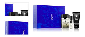 Yves Saint Laurent La Nuit de L'Homme darčeková sada pre mužov 4