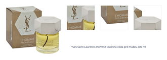 Yves Saint Laurent L'Homme toaletná voda pre mužov 200 ml 1