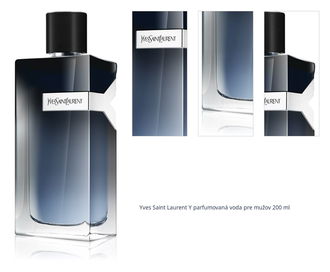 Yves Saint Laurent parfumovaná voda pre mužov 200 ml 1