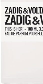 Zadig & Voltaire THIS IS HER! parfumovaná voda pre ženy 100 ml 8