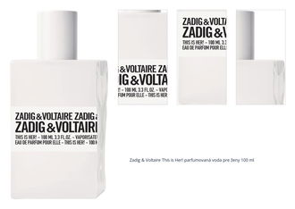 Zadig & Voltaire THIS IS HER! parfumovaná voda pre ženy 100 ml 1