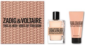 Zadig & Voltaire THIS IS HER! Vibes of Freedom darčeková sada pre ženy