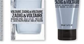 Zadig & Voltaire THIS IS HIM! Vibes of Freedom darčeková sada pre mužov 9