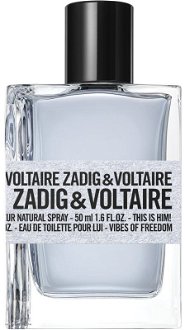 Zadig & Voltaire This is Him! Vibes of Freedom toaletná voda pre mužov 50 ml