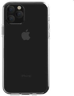 Zadný kryt Devia Shark4 Shockproof pre Apple iPhone 11 Pro, transparentná