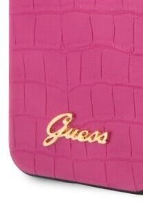 Zadný kryt Guess Croco pre iPhone 11 Pro Max, ružový 8