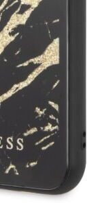 Zadný kryt Guess Marble Glass pre iPhone 11 Pro Max, čierny 9