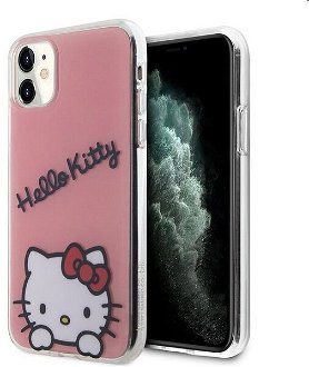 Zadný kryt Hello Kitty IML Daydreaming Logo pre Apple iPhone 11, ružové