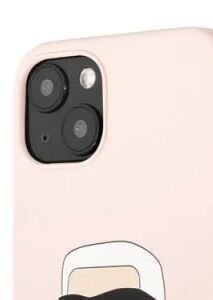 Zadný kryt Karl Lagerfeld Liquid Silicone Ikonik NFT pre Apple iPhone 13, ružová 6