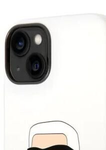 Zadný kryt Karl Lagerfeld Liquid Silicone Ikonik NFT pre Apple iPhone 14 Plus, biela 6