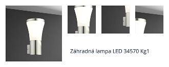 Záhradná lampa LED 34570 Kg1 1