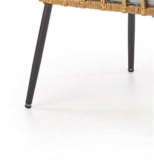 Záhradná stolička Gardena 1S - prírodná / sivá / čierna / kombinácia farieb 8