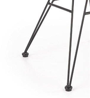 Záhradná stolička K456 - prírodná / sivá / čierna 8