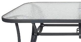 Záhradný stôl L150 - čierna 6