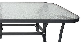 Záhradný stôl L150 - čierna 7