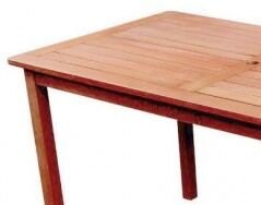 Zahradný stôl Malay 150x90 cm, tropické drevo% 6
