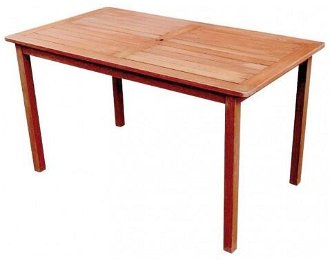 Zahradný stôl Malay 150x90 cm, tropické drevo% 2