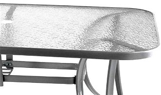 Záhradný stôl Mosler - tmavosivá 7