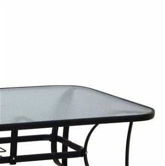 Záhradný stôl Paster - čierna 7
