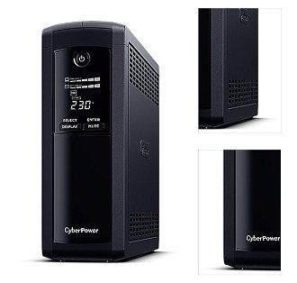CyberPower Value Pro FR x 5 Tower 960 W záložná batéria 3
