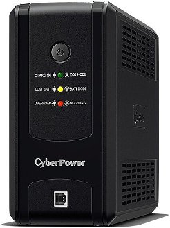 Záložný zdroj CyberPower UT 1050EG, 1050 VA / 630 W, 4x FR zásuvka, čierny