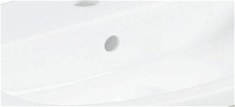 Zápustné umývadlo Grohe Bau Ceramic 56x40 cm alpská biela otvor pre batériu uprostred 39422000 5