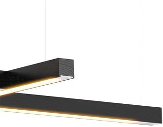 Závesné svetlo LED40 tvar 4, viac variantov - TUNTO Model: dub, černě mořený 9