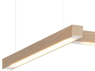 Závesné svetlo LED40 tvar 4, viac variantov - TUNTO Model: přírodní dub 8
