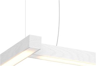 Závesné svetlo LED40 tvar L, viac variantov - TUNTO Model: dub, bíle mořený 5