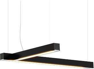 Závesné svetlo LED40 tvar L, viac variantov - TUNTO Model: dub, černě mořený