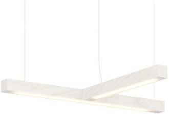 Závesné svetlo LED40 tvar T, viac variantov - TUNTO Model: dub, bíle mořený 2