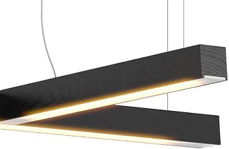 Závesné svetlo LED40 tvar T, viac variantov - TUNTO Model: dub, černě mořený 9