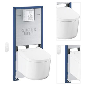 Závesný wc set bezdotykový Grohe Rapid SLX alpská biela 36509SH0 3