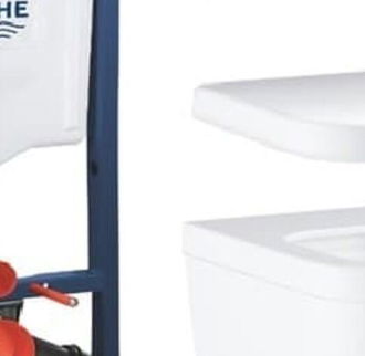 Závesný wc set do ľahkých stien / predstenová Grohe Euro Ceramic SIKOBGRSET1 5