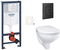 Závesný wc set do ľahkých stien / predstenová montáž Grohe Bau Ceramic SIKOGRSBAUEKF0