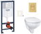 Závesný wc set do ľahkých stien / predstenová montáž Grohe Bau Ceramic SIKOGRSBAUSCGN0