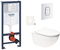 Závesný wc set do ľahkých stien / predstenová montáž Swiss Aqua Technologies Infinitio SIKOGRSIN11ASH0