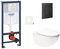 Závesný wc set do ľahkých stien / predstenová montáž Swiss Aqua Technologies Infinitio SIKOGRSIN11EKF0