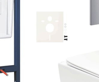 Závesný wc set do ľahkých stien / predstenová montáž Swiss Aqua Technologies Infinitio SIKOGRSIN12A 5