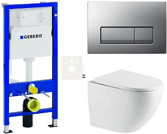 Závesný wc set do ľahkých stien / predstenová SAT SIKOGESREX67D50