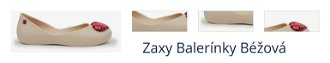 Zaxy Balerínky Béžová 1