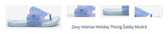 Zaxy Intense Holiday Thong Žabky Modrá 1