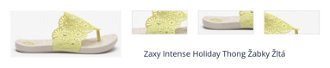 Zaxy Intense Holiday Thong Žabky Žltá 1