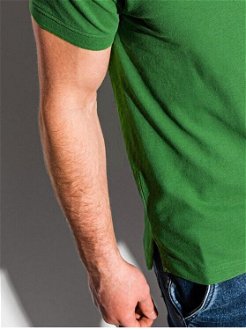 Zelená pánska polokošeľa Ombre Clothing  S1374 basic basic 8