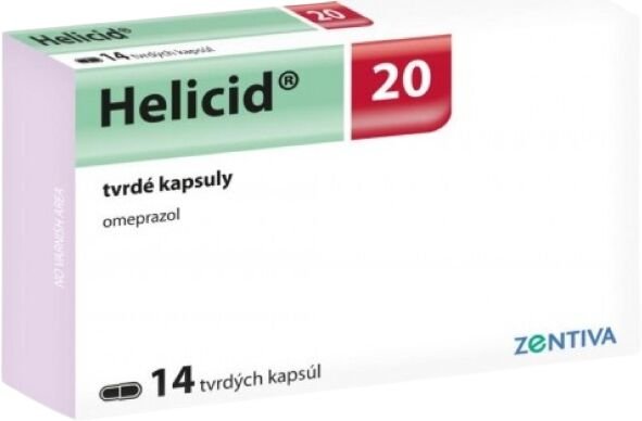 Zentiva HELICID cps dur 14x20 mg
