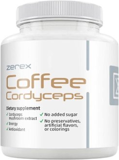 Zerex Cordyceps Káva - energia a vitalita 150 g