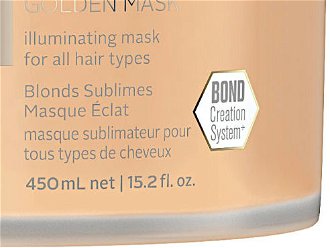 Zlatá maska pre luxusný lesk blond vlasov Schwarzkopf Professional BlondMe Blonde Wonders - 450 ml (2702280) + darček zadarmo 9